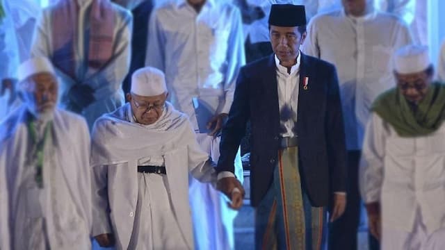 Selawat dan Mobil Hias Jadi Pengiring Jokowi-Maruf ke KPU