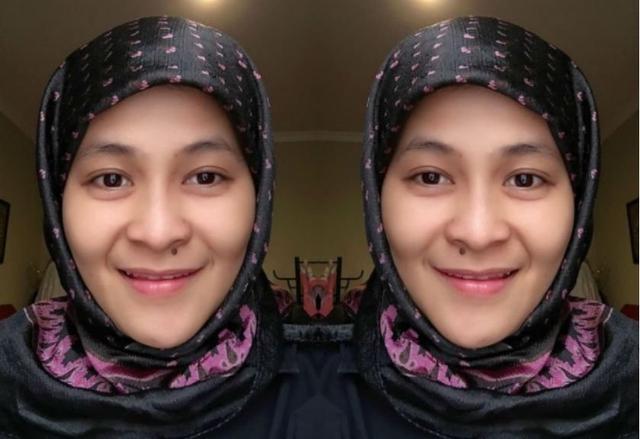  Cantiknya Mita The Virgin Tampil Berhijab 