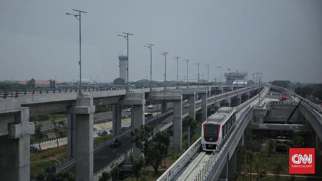 Skytrain Bandara Soetta Sempat Mogok Karena Gangguan Listrik