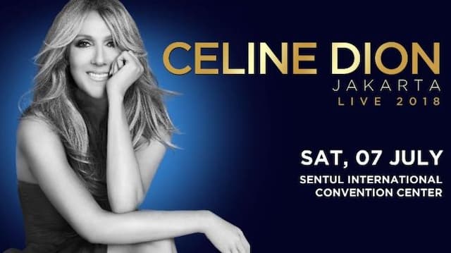 Celine Dion Mampir Indonesia di Tur Asia Pasifik
