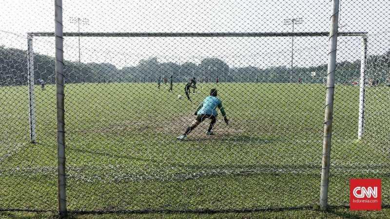 Timnas Indonesia U-16 Latihan Adu Penalti Lawan Australia