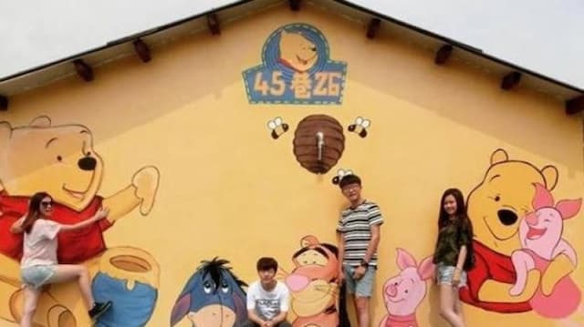 Desa Winnie the Pooh, Meriahnya Destinasi Wisata Baru di Taiwan