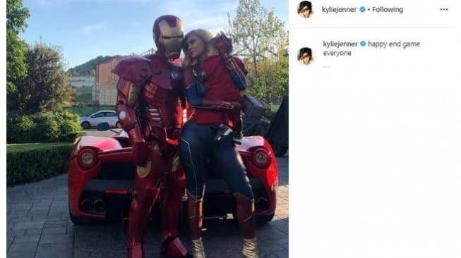 Gara-Gara Demam Avengers: Endgame, Kylie Jenner Jadi Captain Marvel