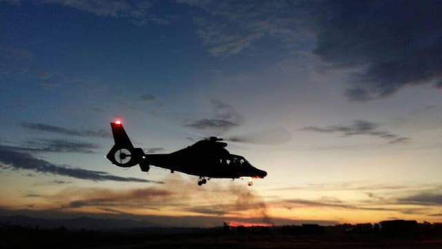 Relawan Sulit Tembus Lokasi Jatuhnya Helikopter Basarnas