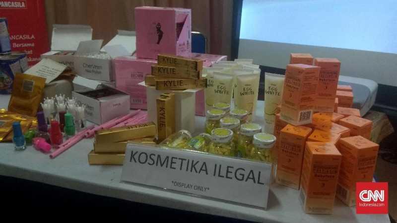 Setahun, BPOM Sita Kosmetik Ilegal Senilai Total Rp136 Miliar