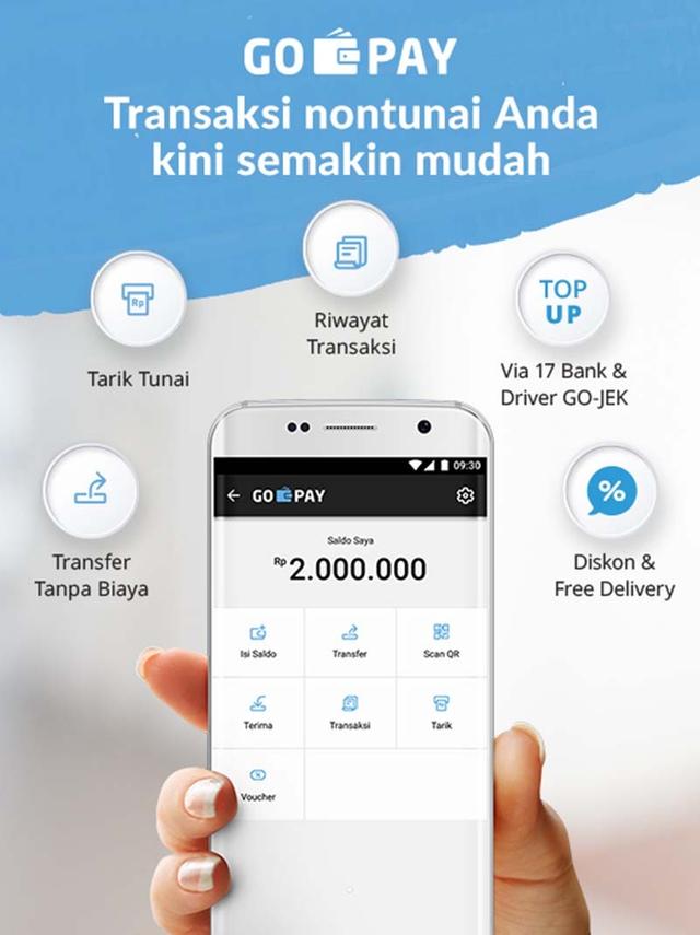 Wow, GO-PAY sekarang bisa tarik tunai