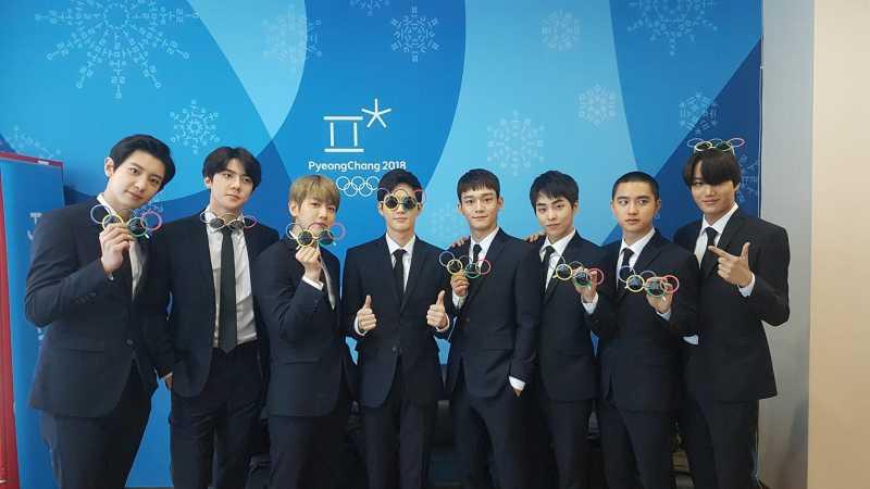 EXO Antusias Tampil di Upacara Penutupan Olimpiade PyeongChang 2018