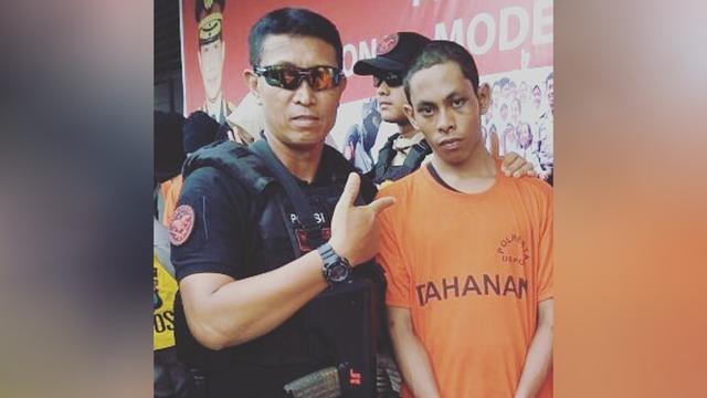 Wajah Ketua Geng Motor yang Jarah Distro di Depok