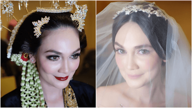 Beredar Foto Luna Maya Tampil Anggun dengan Busana Pengantin