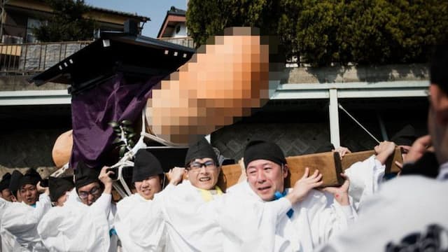 Honen-Sai: Festival Penis Jepang yang Dinantikan Ribuan Orang di Bulan Maret. Beragam Bentuk Dipamerkan!