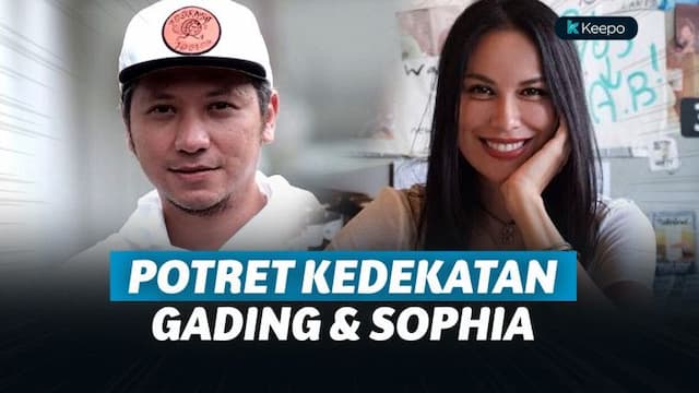 Gosip Asmara, Inilah 10 Potret Kedekatan Gading Marten dan Sophia Latjuba 