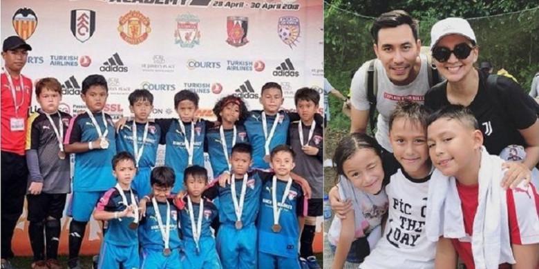 Manfaat Bermain Bola Bagi Anak, Seperti Anaknya Donna Agnesia 