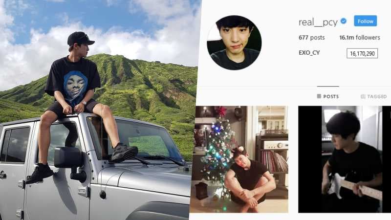 Chanyeol Geser Posisi G-Dragon dengan Followers Instagram Terbanyak