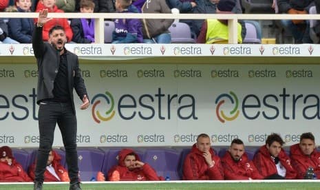 Gattuso Yakin Milan Finis Empat Besar