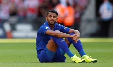 Ngambek tak Jadi Dijual Leicester, Mahrez Mangkir Latihan