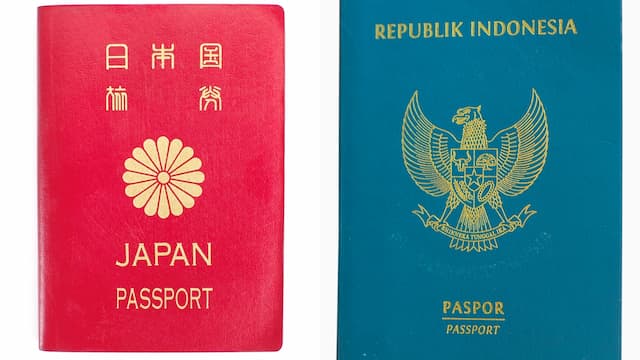 Paspor Jepang Jadi yang Terkuat di Dunia, Indonesia Peringkat Berapa?