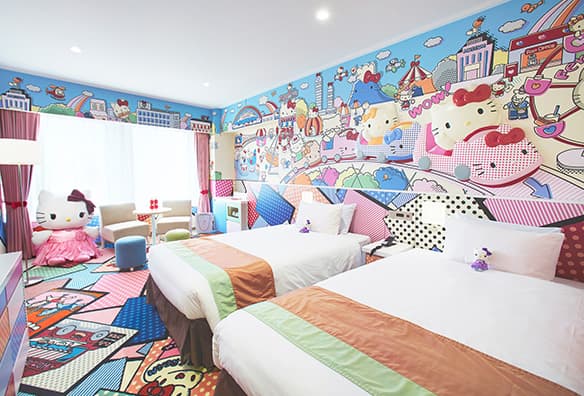 Hotel di Jepang Ini Ajak Kamu Bernostalgia dengan Hello Kitty