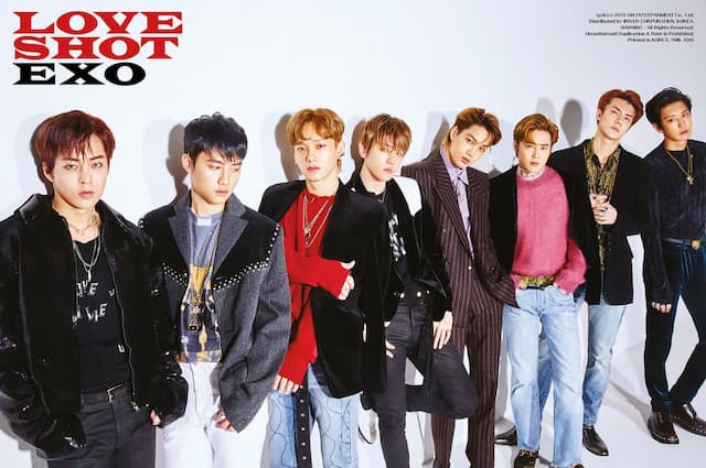 EXO Resmi Comeback Lewat Lagu Seksi Love Shot