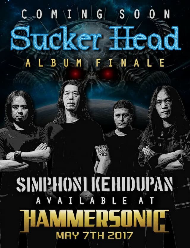 Sucker Head Rilis Album dan Show Terakhir di Hammersonic 2017