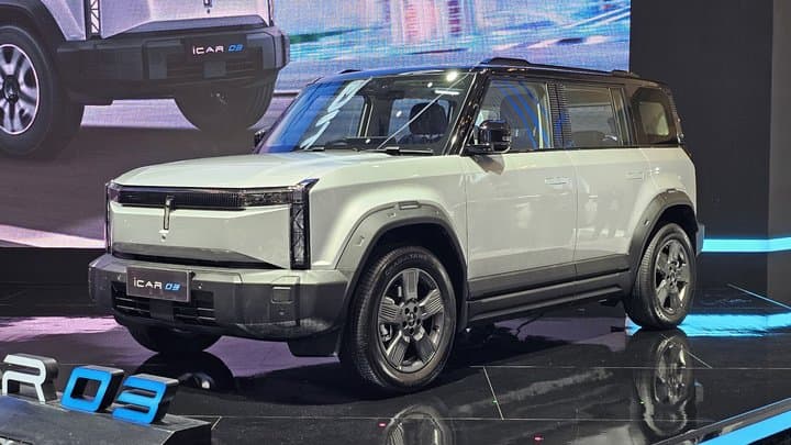 Chery Luncurkan iCar 03, Mobil Off-Road Listrik Pertama di Indonesia Chery Luncurkan iCar 03, Mobil Off-Road Listrik Pertama di Indonesia