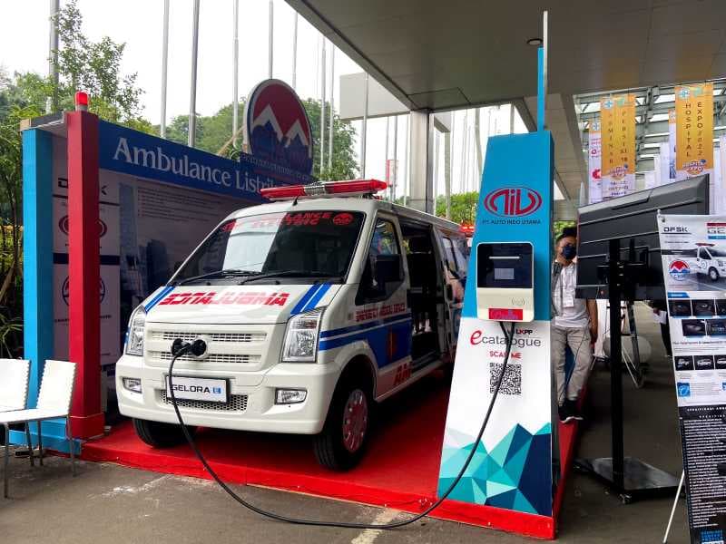 Ini Dia Ambulans Listrik Pertama di Indonesia