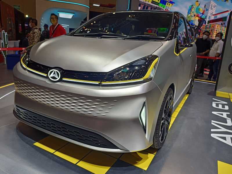 GIIAS 2022: Wujud Daihatsu Ayla EV Concept, Si Penantang Wuling Air ev