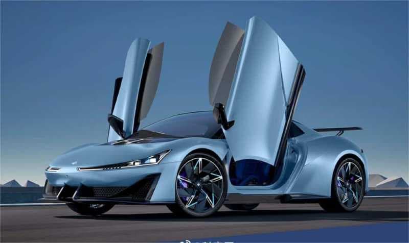 Supercar Listrik China Ini Bisa Kalahkan Kecepatan Bugatti Chiron