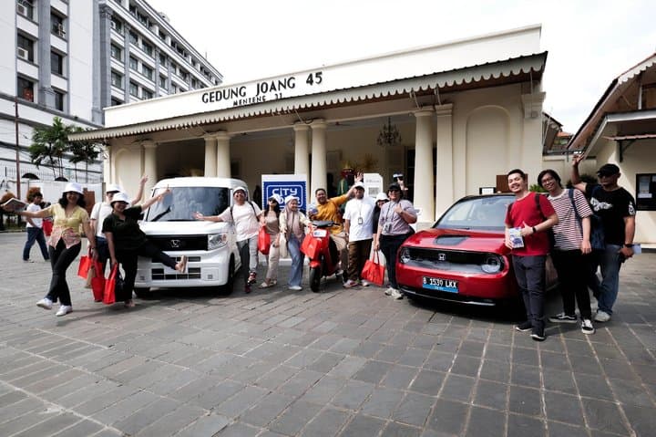 Honda HR-V Listrik hingga STEP WGN Hybrid Diajak Tur Sejarah di RI Honda HR-V Listrik hingga STEP WGN Hybrid Diajak Tur Sejarah di RI