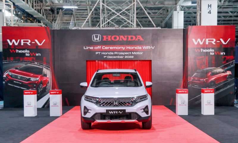 Honda WR-V Mulai Diproduksi di Karawang