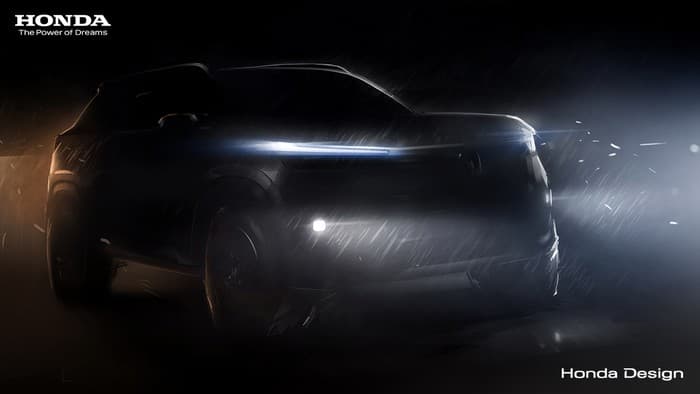 Penampakan Teaser SUV Baru Honda, Siap Diluncurkan?