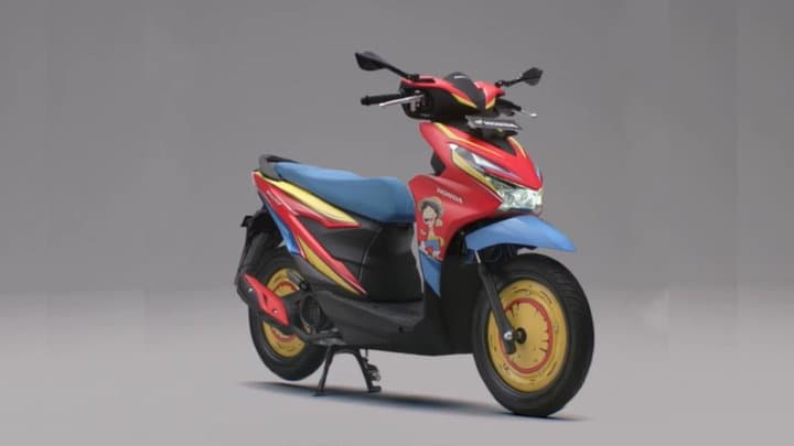 Nakama Merapat! Ada Honda BeAT Edisi Luffy One Piece, Nih Nakama Merapat! Ada Honda BeAT Edisi Luffy One Piece, Nih