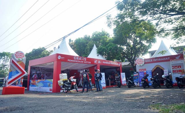 Dealer Honda Jawa Barat Siapkan Bale Santai buat Pemudik