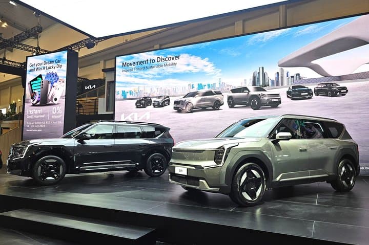 Kia EV9 Earth Dijual di GIIAS 2024, Pakai Material Daur Ulang Kia EV9 Earth Dijual di GIIAS 2024, Pakai Material Daur Ulang