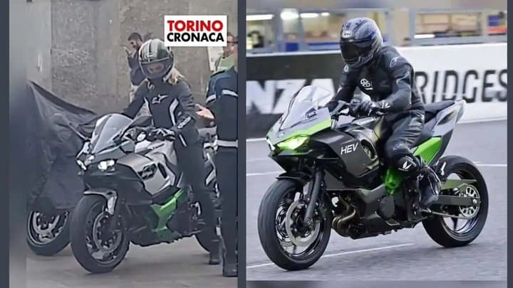 Spy Shot Motor Hybrid Kawasaki Lagi Dites di Italia Spy Shot Motor Hybrid Kawasaki Lagi Dites di Italia
