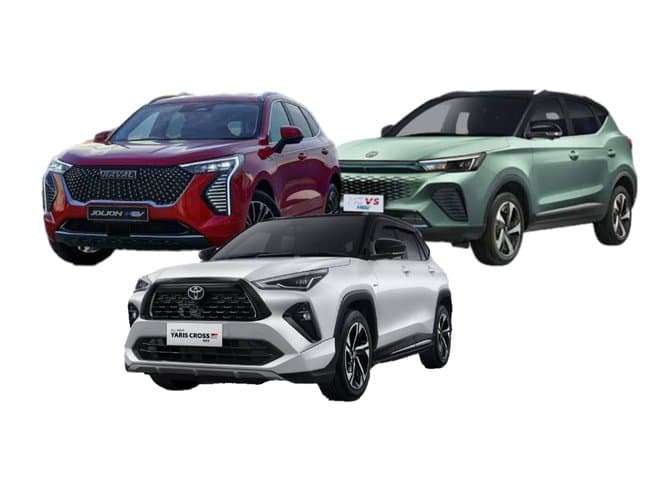 Komparasi Toyota Yaris Cross HEV, MG VS, Haval Julion, Pilih Mana? Komparasi Toyota Yaris Cross HEV, MG VS, Haval Julion, Pilih Mana?