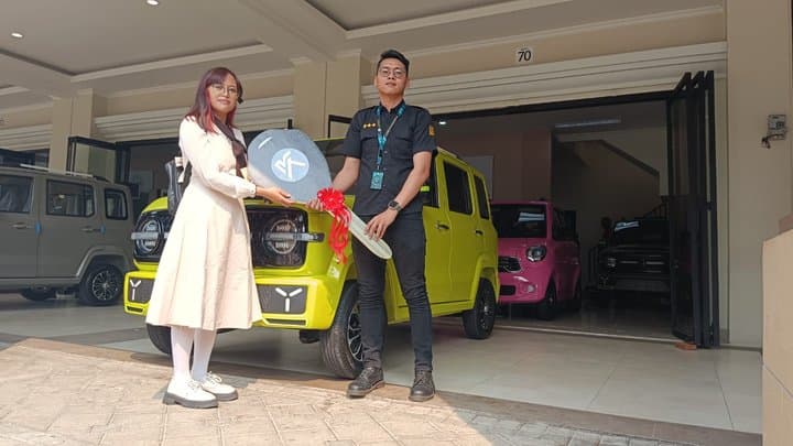 Mobil Listrik Rp100 Jutaan di Indonesia Mulai Diserahkan ke Konsumen Mobil Listrik Rp100 Jutaan di Indonesia Mulai Diserahkan ke Konsumen