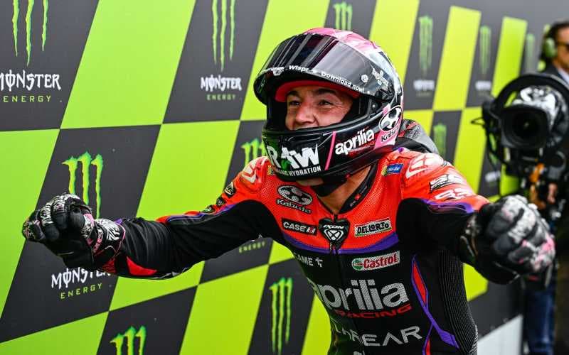 Hasil Balap MotoGP Inggris: Aprilia Melesat, Honda-Yamaha Masih Suram