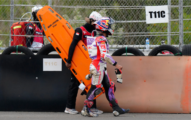 Penyesalan Jorge Martin Jatuh di MotoGP Mandalika 2023