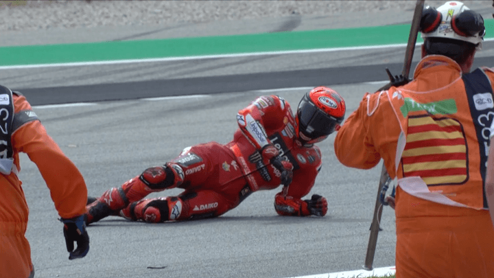 Apa Kabar Pecco Pasca Jatuh Terlindas di MotoGP Catalunya? Apa Kabar Pecco Pasca Jatuh Terlindas di MotoGP Catalunya?