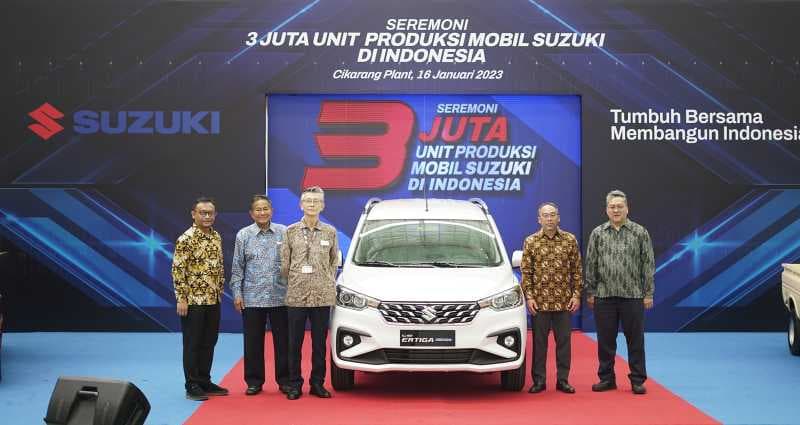 50 Tahun di Indonesia, Suzuki Sudah Produksi 3 Juta Unit Mobil