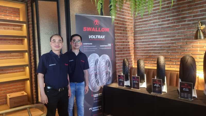 Swallow Voltrax, Ban Khusus untuk Motor Listrik Resmi Diluncurkan