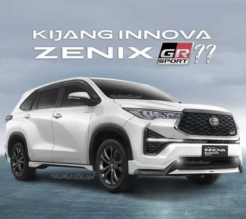 Toyota Kijang Inonva Zenix Versi GR Sport, Keren Mana sama Modelista?