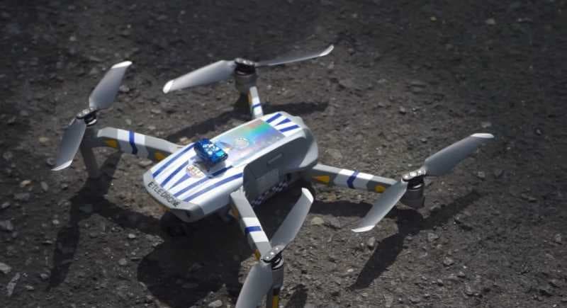 Tilang Elektronik Pakai Drone Mulai Diuji Coba