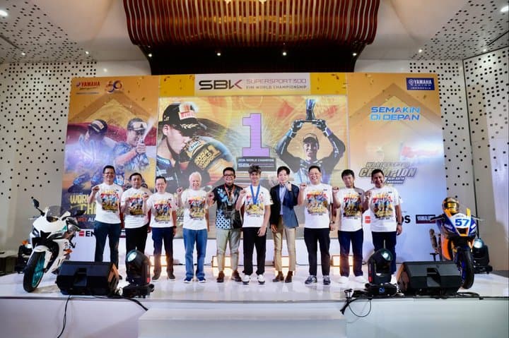Dukungan ENEOS Untuk Juara Dunia Aldi Satya Mahendra Dukungan ENEOS Untuk Juara Dunia Aldi Satya Mahendra