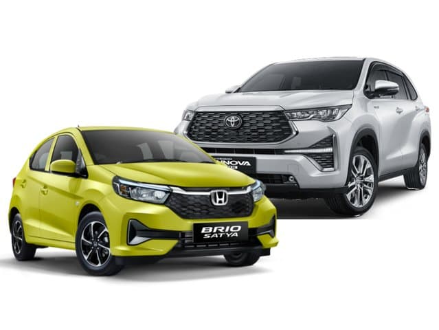 Honda Brio vs Toyota Innova Zenix, Kandidat Mobil Terlaris 2023 Honda Brio vs Toyota Innova Zenix, Kandidat Mobil Terlaris 2023