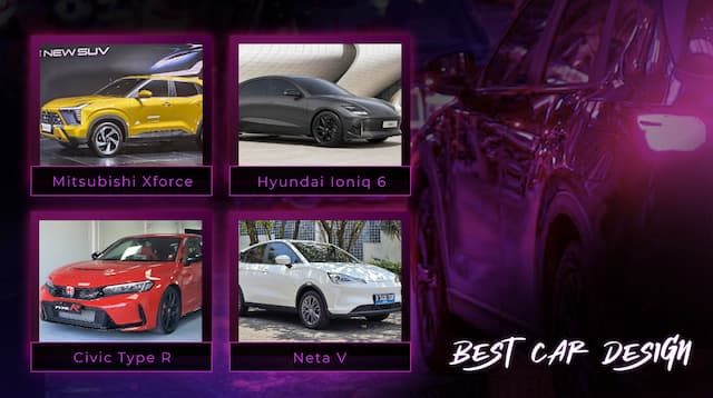 Adu Ganteng 4 Mobil di ‘Best Car Design’ Uzone Choice Award 2023