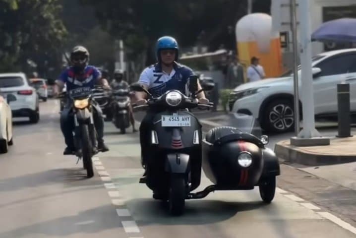 Mengenal Modifikasi Vespa Sespan yang Digunakan AHY Mengenal Modifikasi Vespa Sespan yang Digunakan AHY