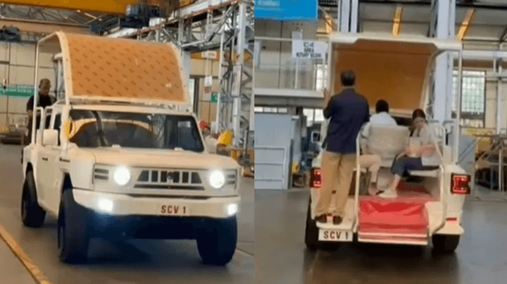 Arti Pelat SCV 1 yang Digunakan Mobil Paus Fransiskus di Indonesia Arti Pelat SCV 1 yang Digunakan Mobil Paus Fransiskus di Indonesia