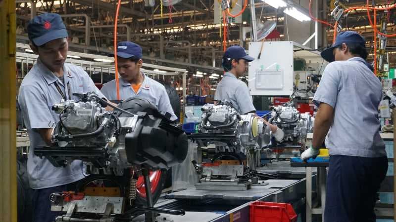 Indonesia Juara Produksi Motor Terbanyak se-ASEAN