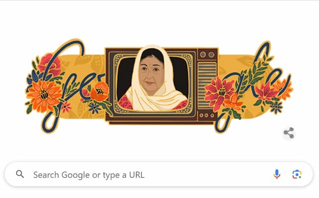 Google Doodle Hari Ini Rayakan Ultah Pemeran Mak Nyak di ‘Si Doel’